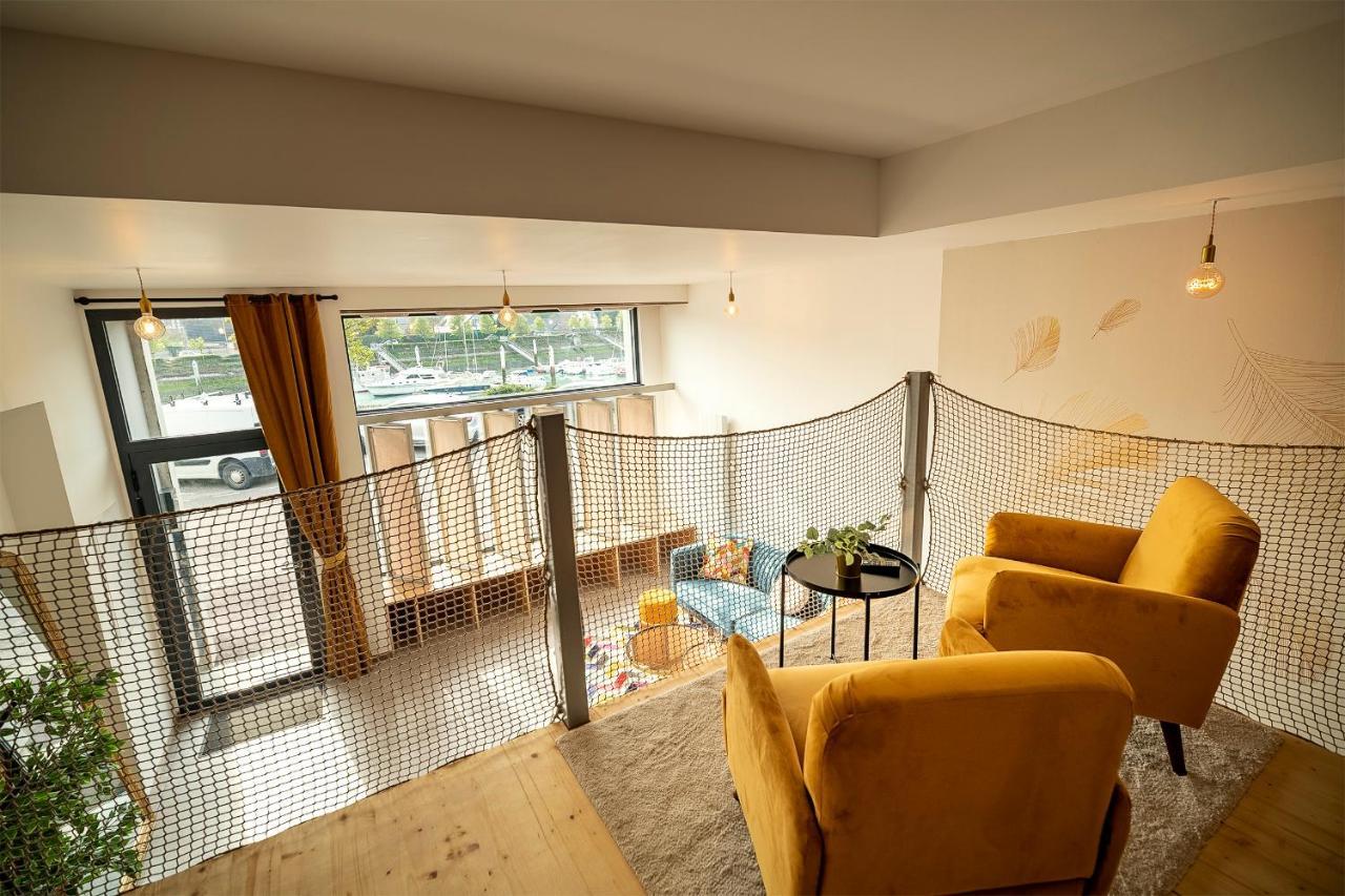 Loft De Luxe Le Chic, Grand Jacuzzi, Vue Port De Plaisance Apartment Saint-Valery-en-Caux Exterior photo